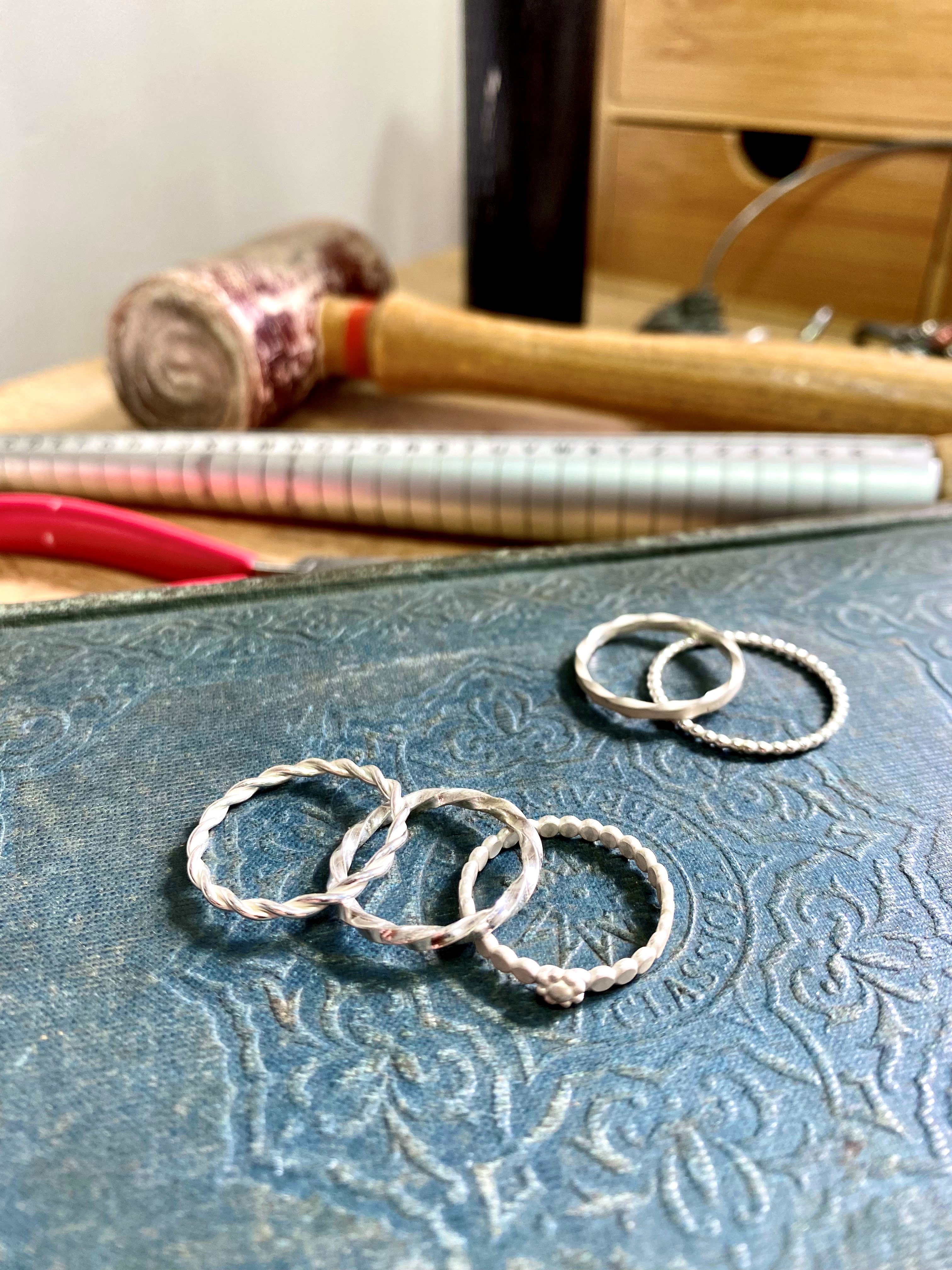 Course Image for ADE2DA30 Silver Jewellery Workshop Texture